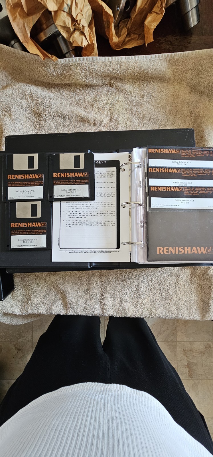 Renishaw QC10 Ballbar System Kit Calibrator Interface Case Manual Software