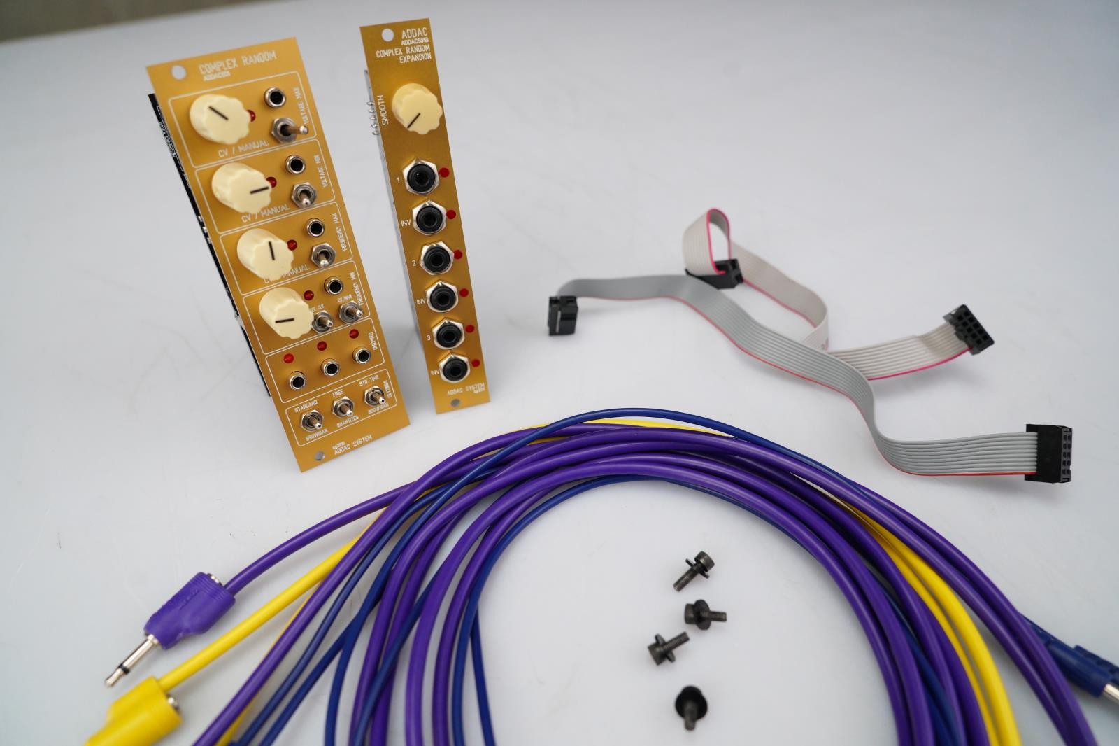 ADDAC System ADDAC501 Complex Random & Expander Modules & Tiptop Cables #58536