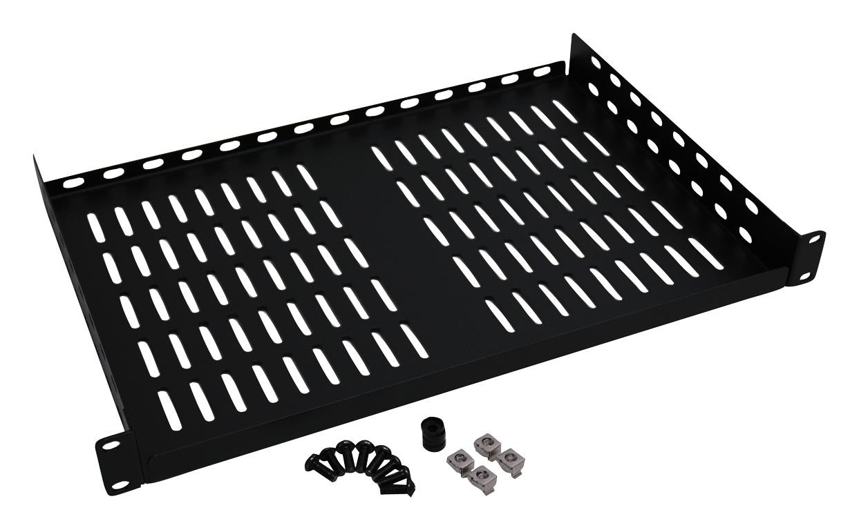New! Tripp Lite SRSHELF2P1U SmartRack 1U Cantilever Fixed Shelf Black 40lbs