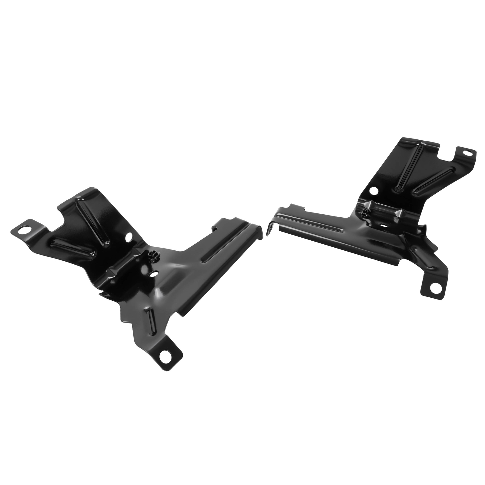 Front Bumper Brackets Outer + Inner For GMC Sierra 1500 07-13/2500HD 3500 07-10