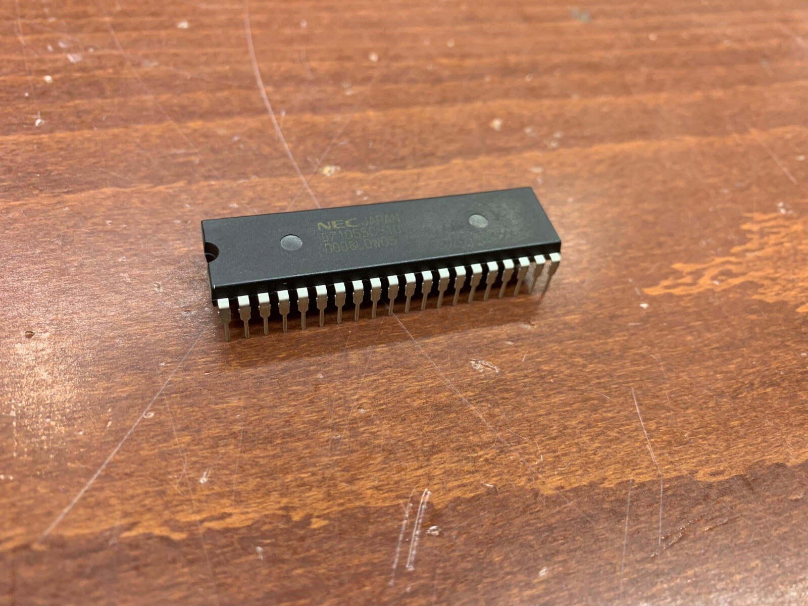 1-PCS NEC D71055C-10 Parallel Interface IC 40-PDIP Package