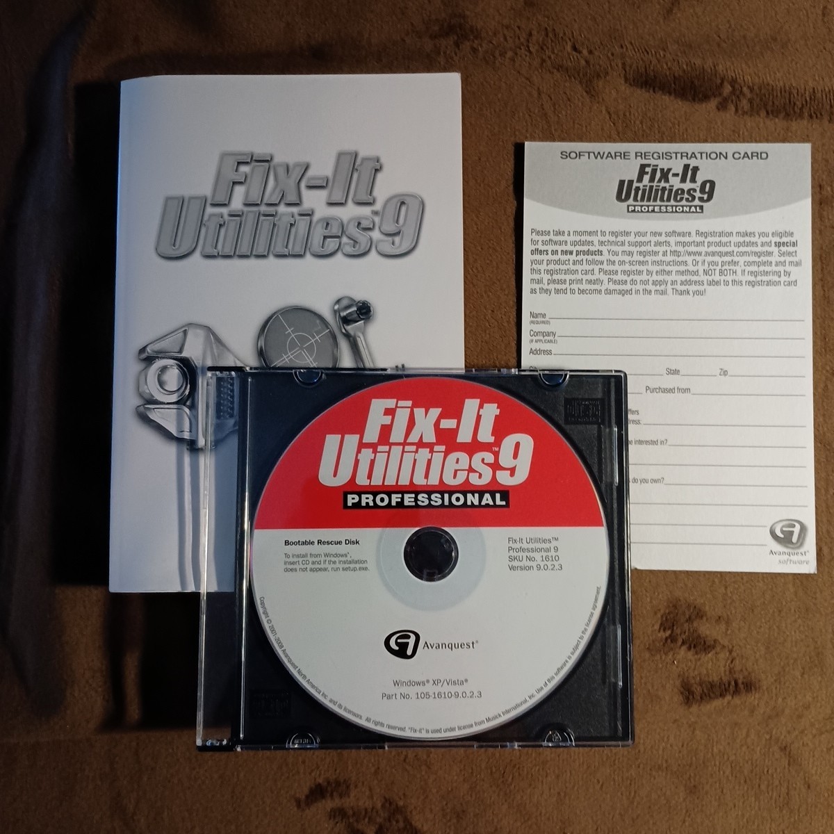 Avanquest Software Fix-It Utilities 9 Professional