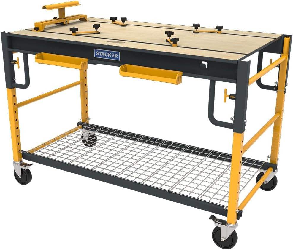 5 in 1 Multi Function Workbench for Miter Saws, Scaffolding, Work Bench, Utility