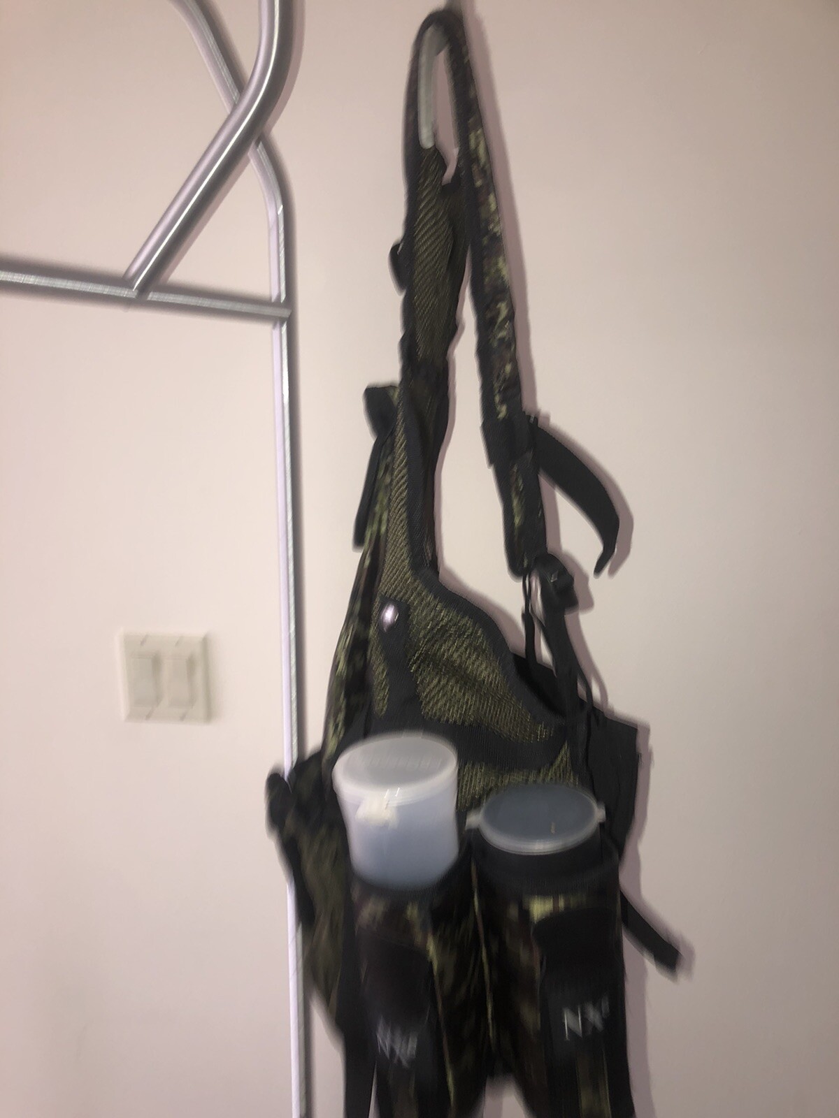 NXe Paintball UNIQUE digital camo back pack and pod holder