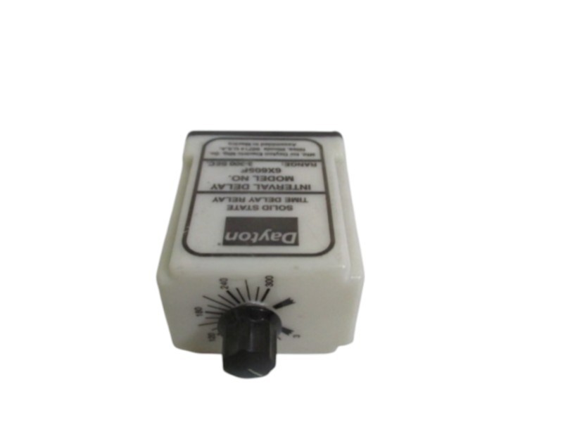 DAYTON 6X605F SOLID STATE TIME DELAY RELAY 3-300 SEC.  NSNP