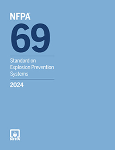 NFPA 69 Standard on Explosion Prevention Systems 2024 PB