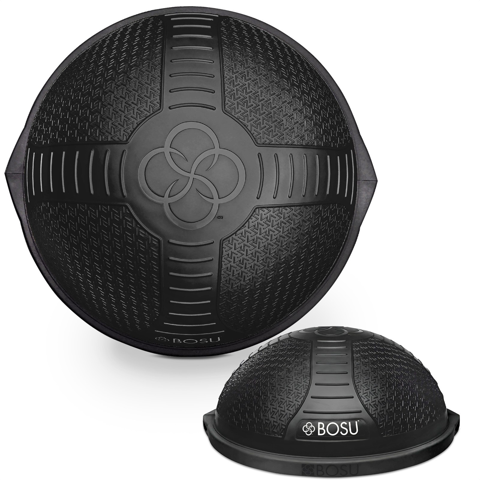 BOSU NexGen Home Fitness Exercise Gym Flexibility Balance Ball Trainer, Black