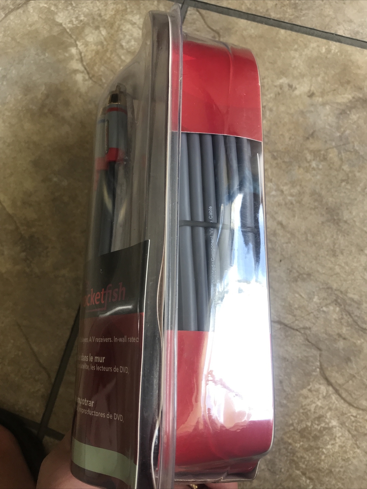 Rocketfish 25 Feet Component Video Cable HDTV Digital DVD Satellite D1
