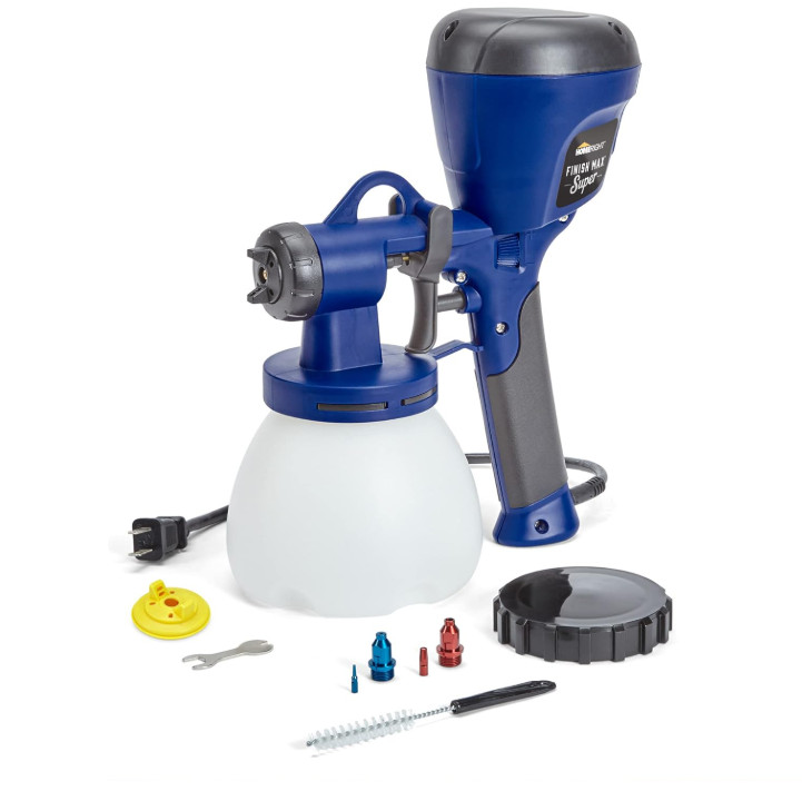 C800971.A Super Finish Max, Includes 3 Brass Spray Tips, 3 Spray Patterns, Easy