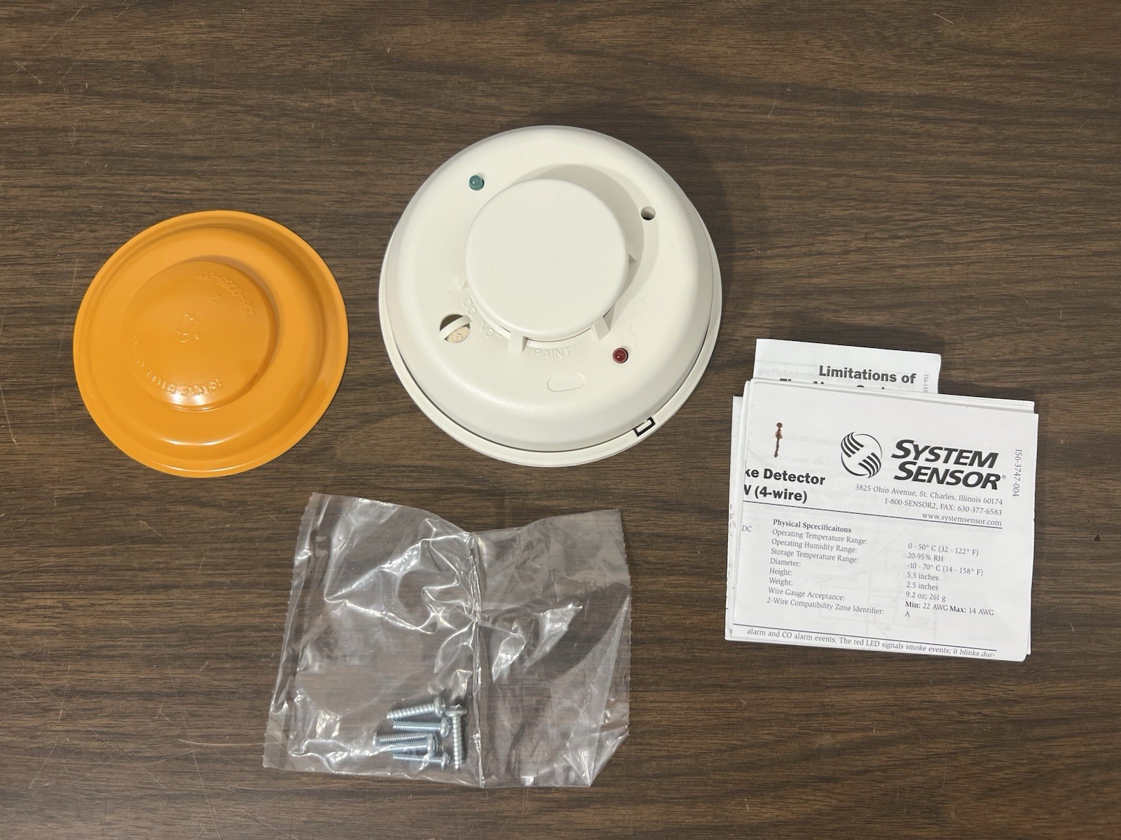 System Sensor 4WTA-B 4W Smoke Detector WORKING