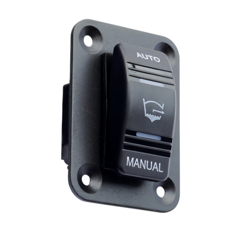 Indicator Lights Wiper Switch Panel Black Finish Sturdy Aluminum Alloy
