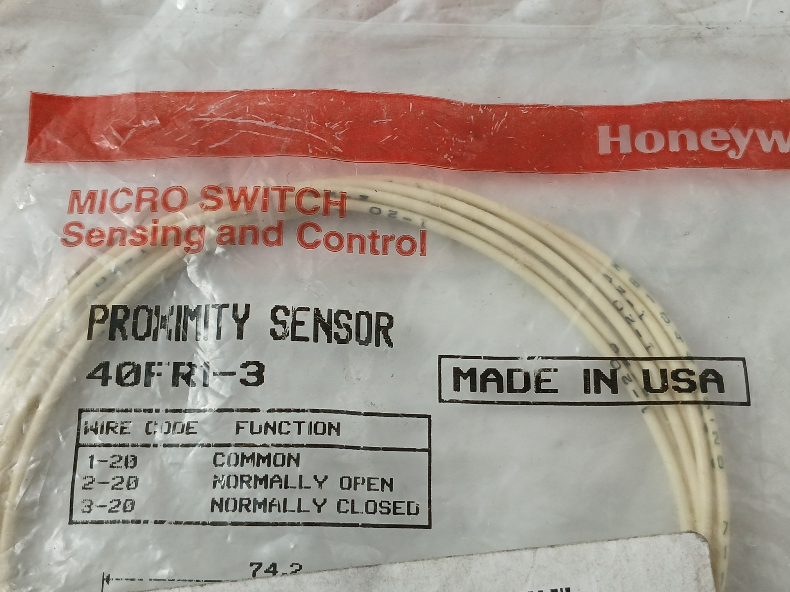 HONEYWELL 40FR1-3 Magnetic field sensor