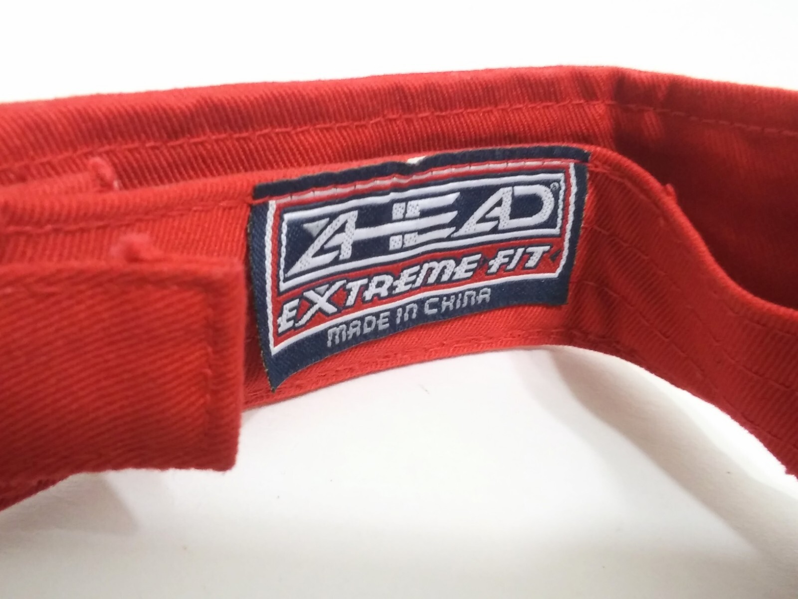 Scotland Run Visor Golf Hat Cap Red Adjustable Williamstown New Jersey Club