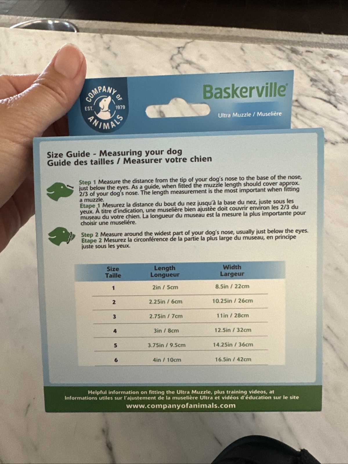 Baskerville Dog Ultra Muzzle Size 2