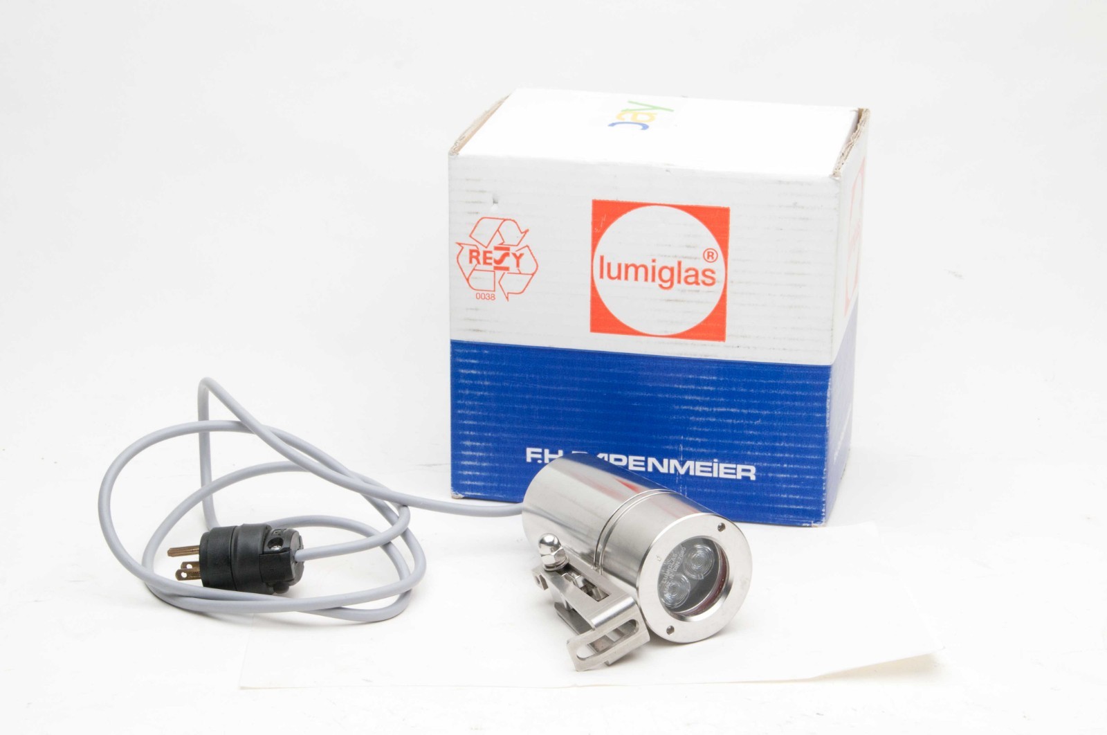 L J STAR Lumiglas LED Luminaire ESL Stainless Steel F.H. Papenmeier Germany