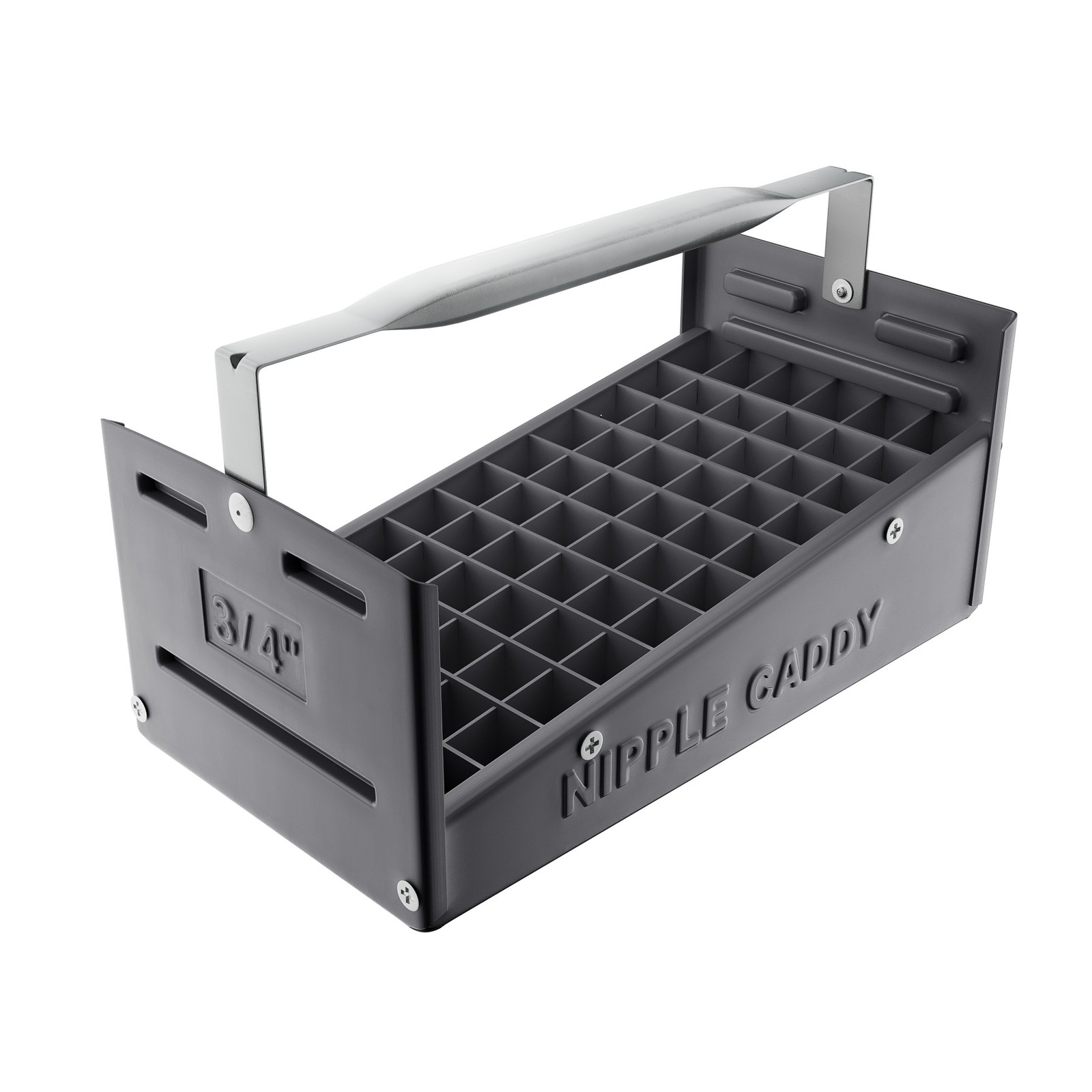 Jones Stephens N70175 3/4 Plastic Nipple CADDY TRAY - Grey