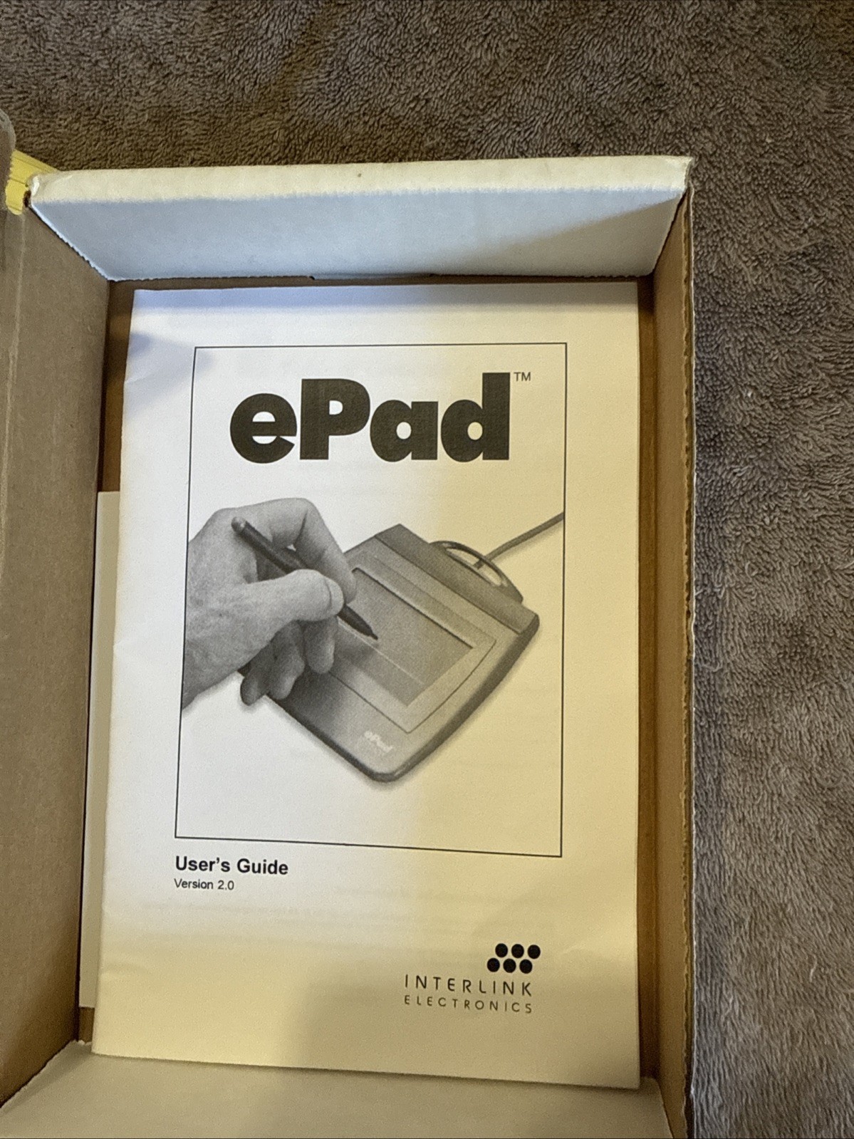 Interlink Electronics ePad USB ePad VP 9811 Electronic Signature Pad - VGC