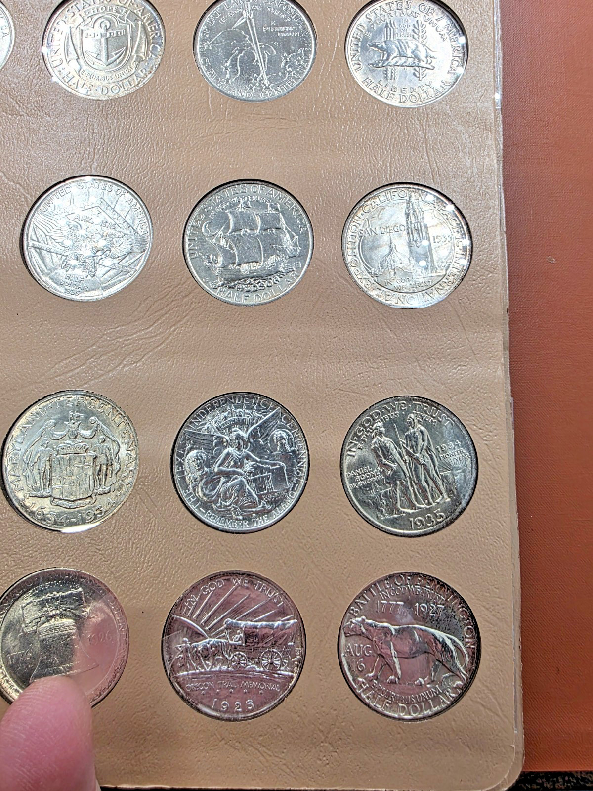 US Commemorative Silver Half $ 50c Complete Set. Including Isabella Quarter!