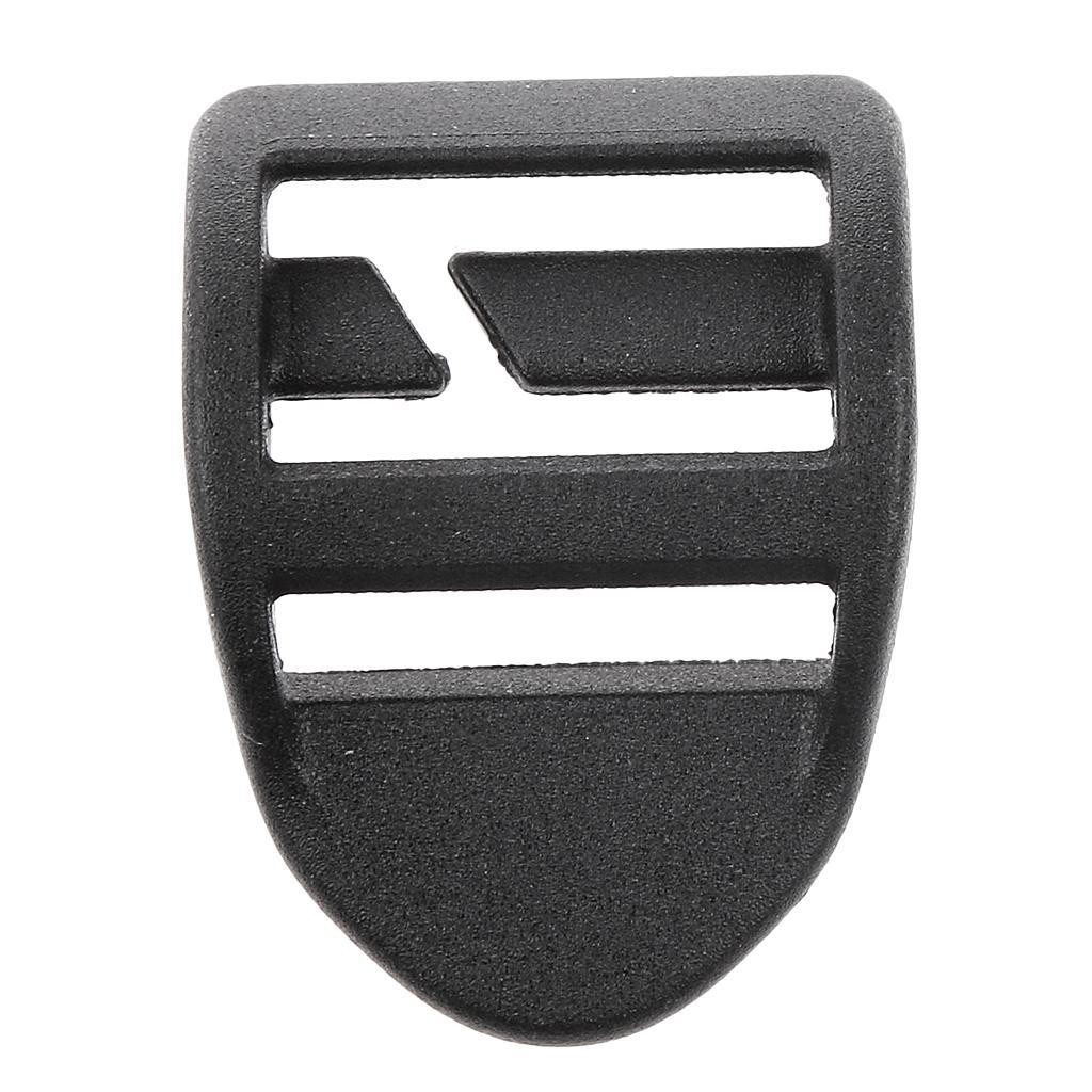 Black Zipper Quick Buckle for Strap Hiking Backpack