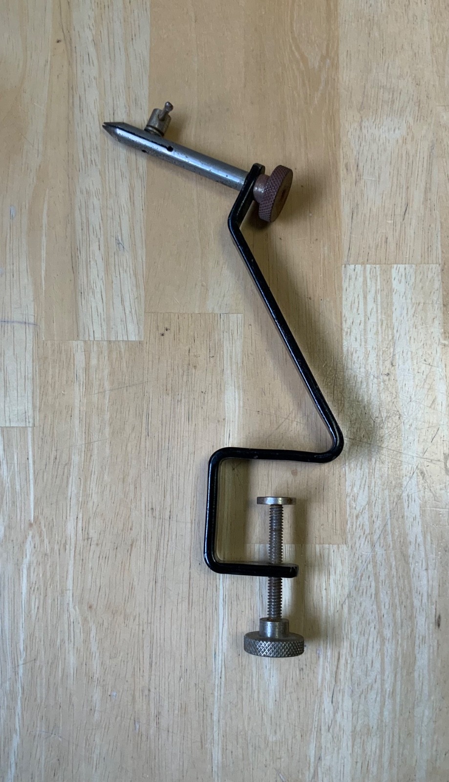 Vintage Fishing Fly Tying Vise Clamp On