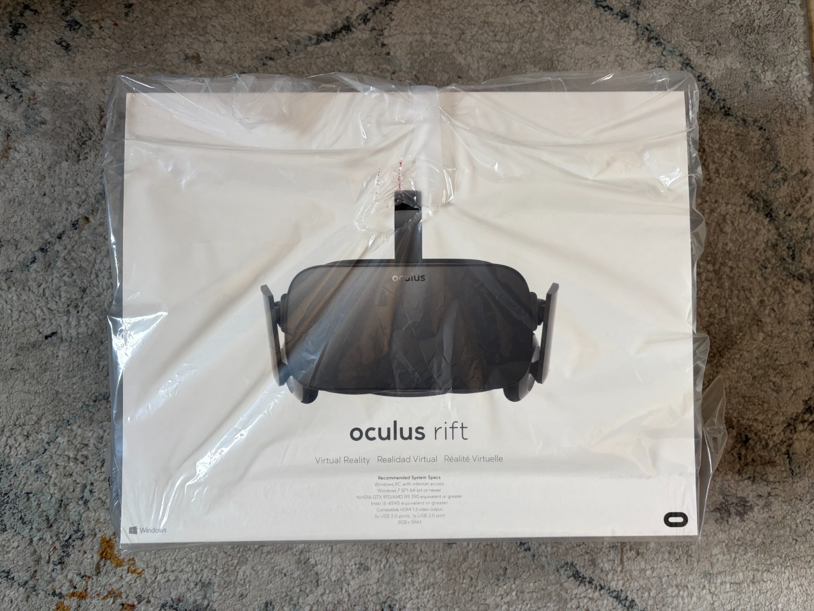 Oculus Rift CV1 VR Virtual Reality Headset System - Brand New Sealed Collector