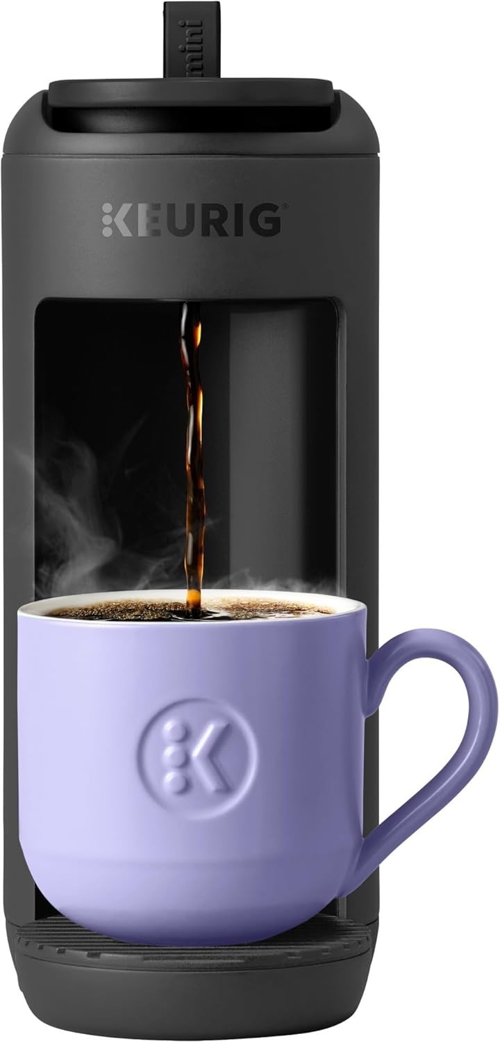 Coffee Maker Small Space Single Serve Compact Drip Machine 12oz