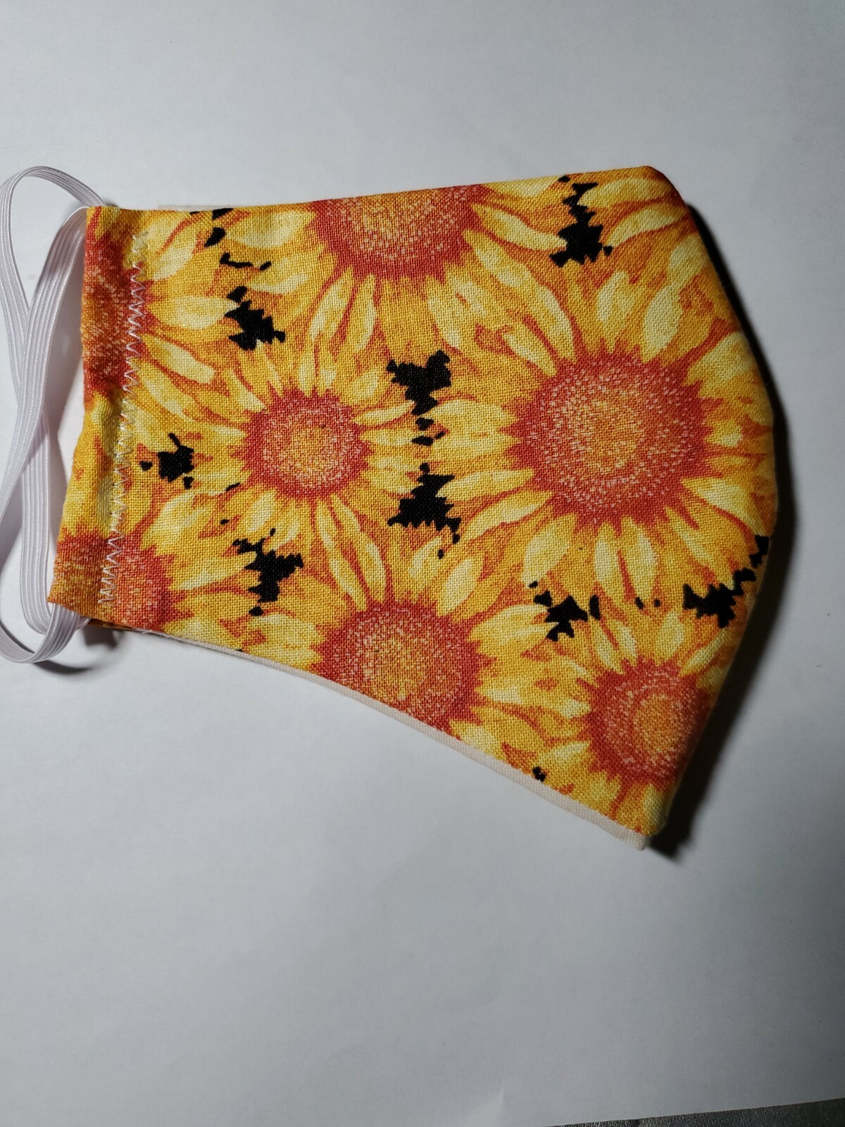 Handmade face mask washable and reusable new  with filter pocket