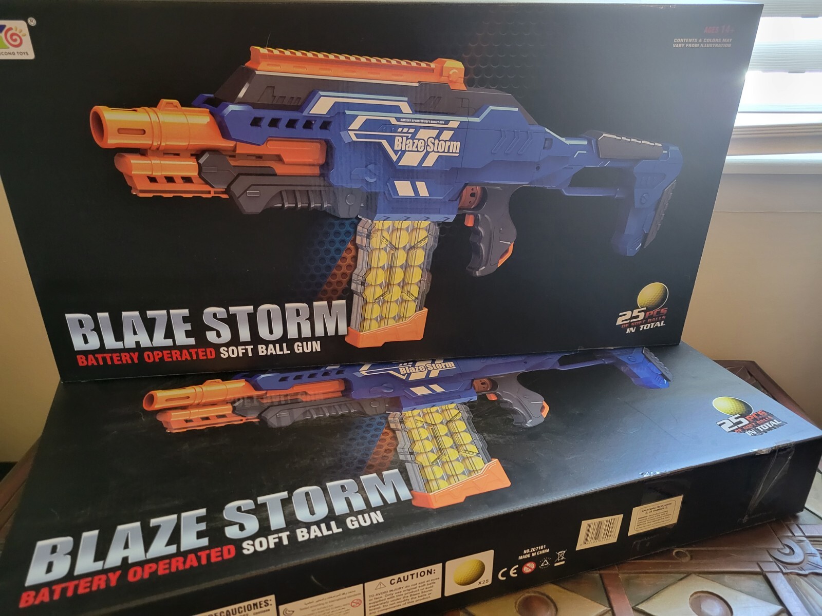 Blaze Storm 7101 Battery Operated Foam Ball Rifle - Batteries not included