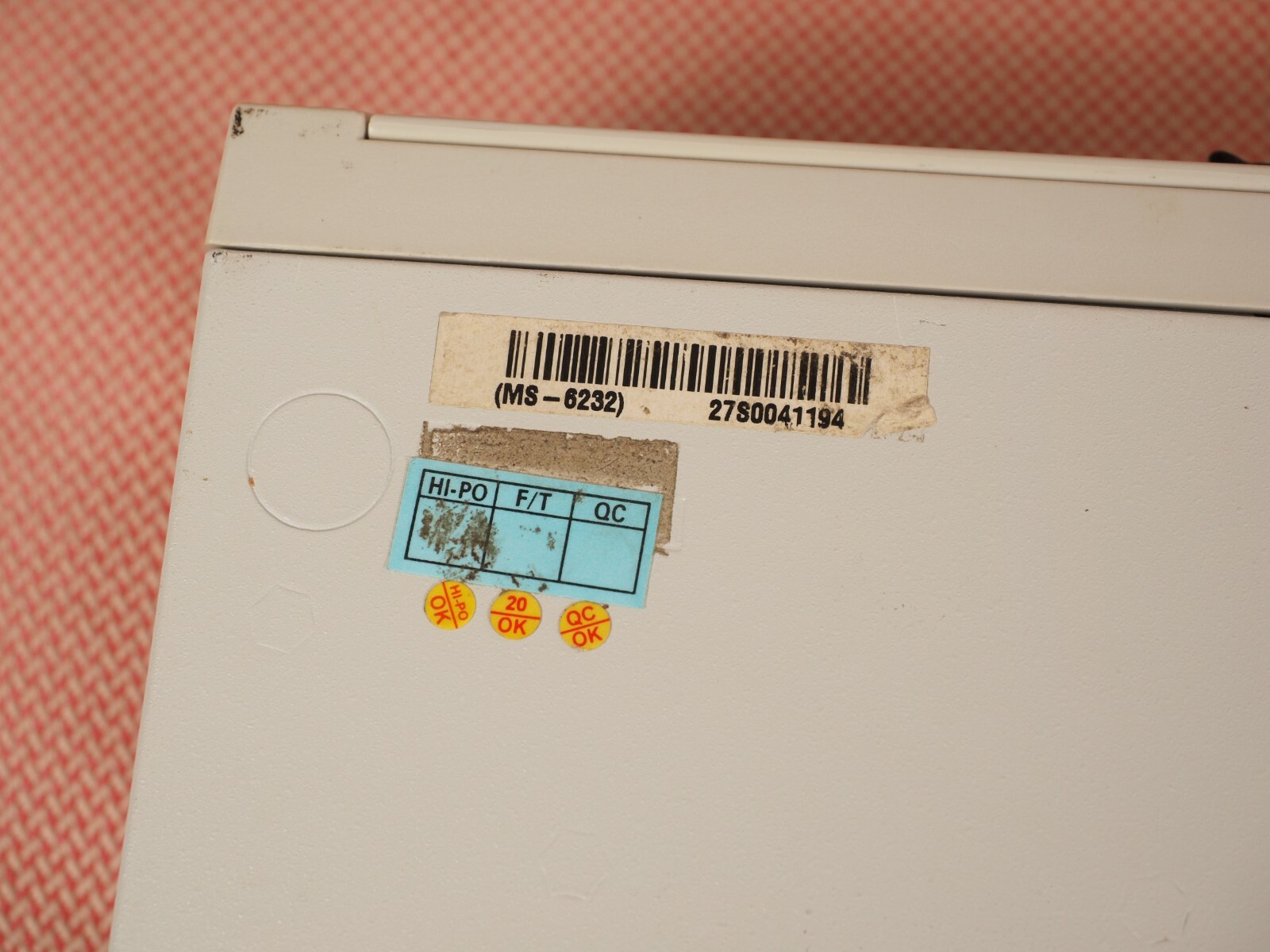 Vintage MSI Hermes 650 MS-6232 Computer Pentium 4 1.6Ghz