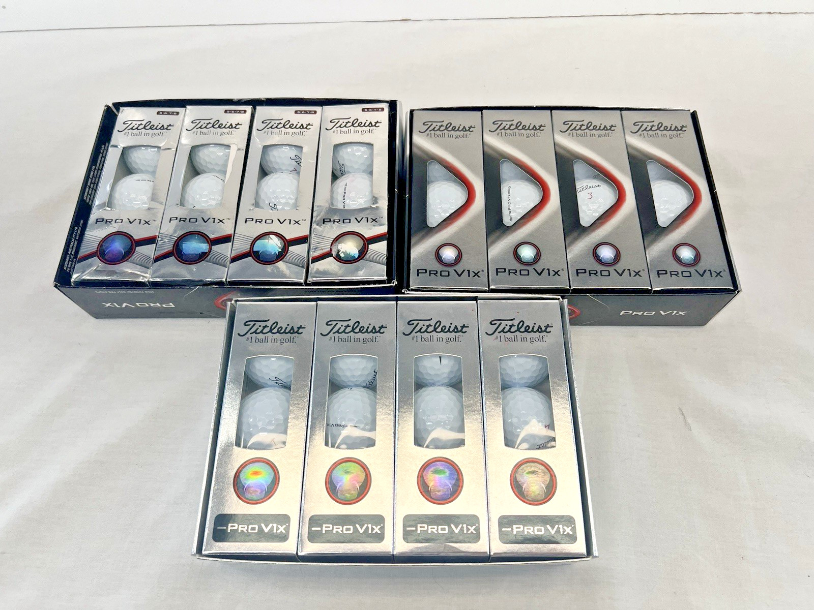 Titleist Pro V1X Golf Balls 3 Dozen White NEW 2015,2017,2021 Read!