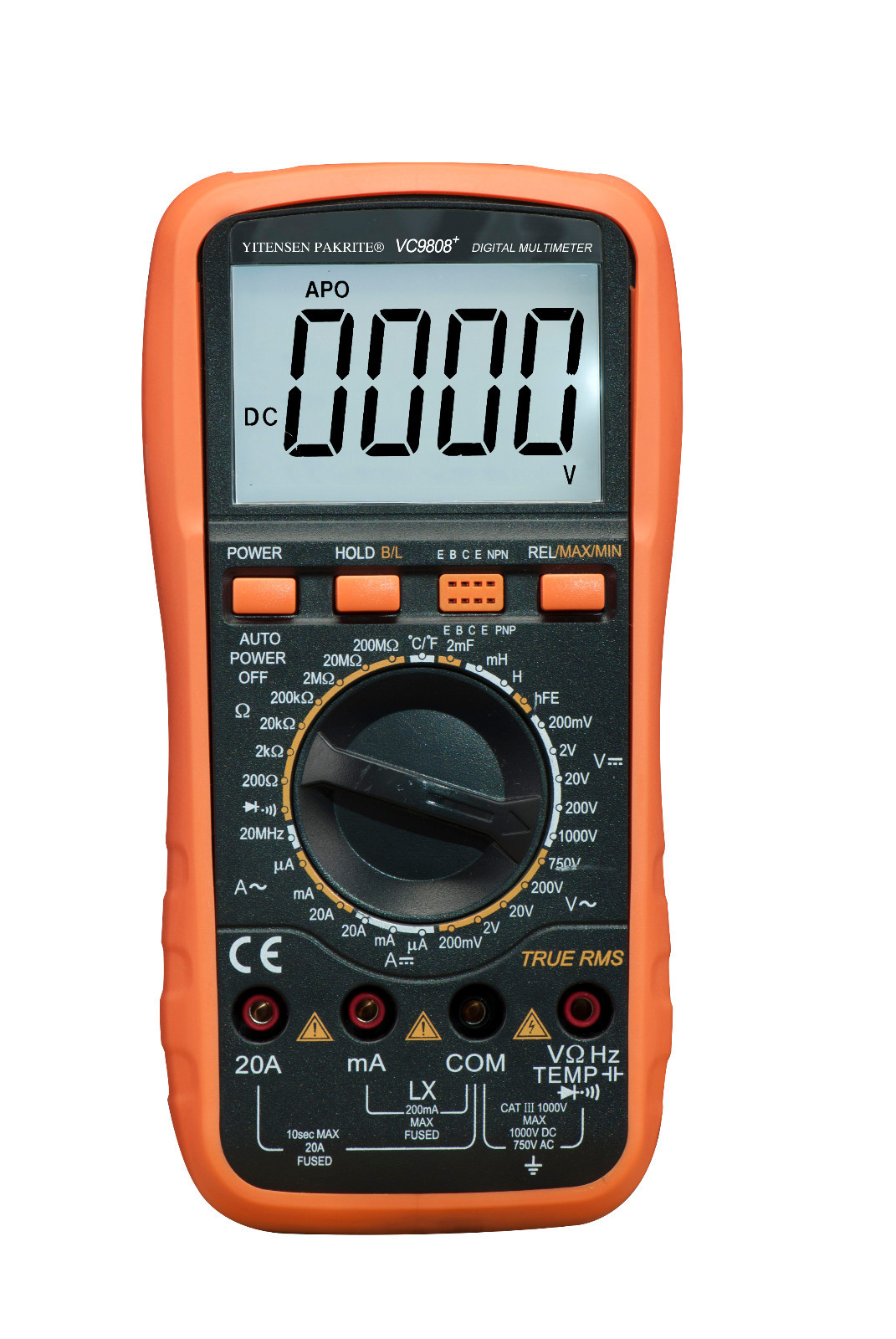 1 NEW YITENSEN-PAKRTE(R) Digital Multimeter VC9808+ WHOLESALE PRICE IN USA