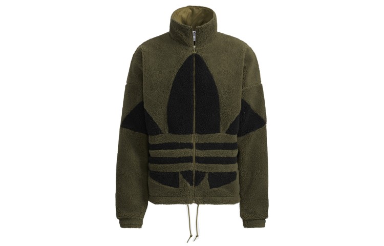 adidas Originals Trefoil Stand Collar Zip-Up Sports Jacket