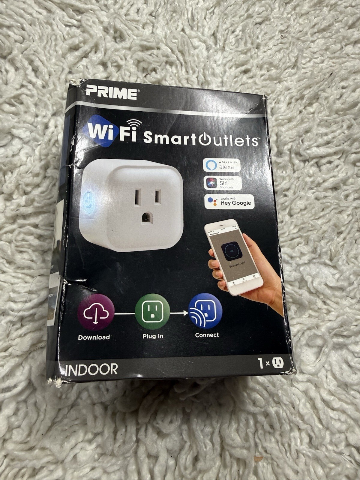 Prime Indoor Wi-Fi Smart OutletUnused