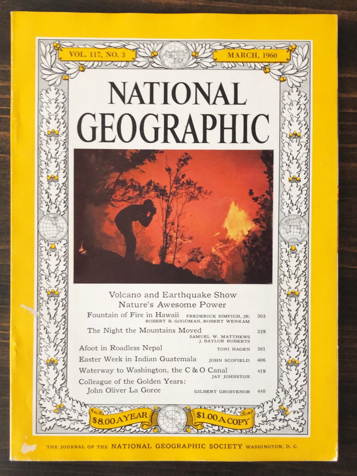 1960 National Geographic Magazine - March