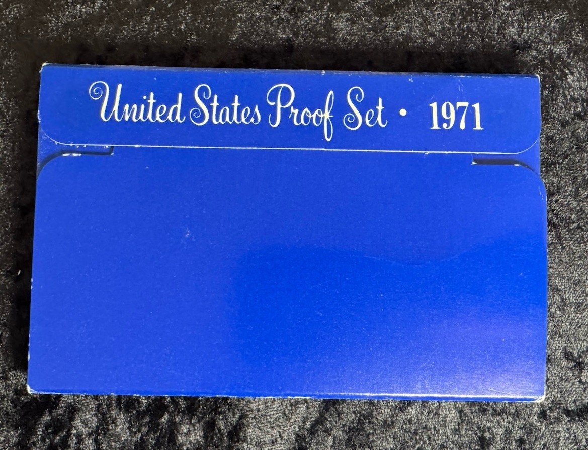 1971 U.S. Proof Set Original Government Packaging Complete Clean Set
