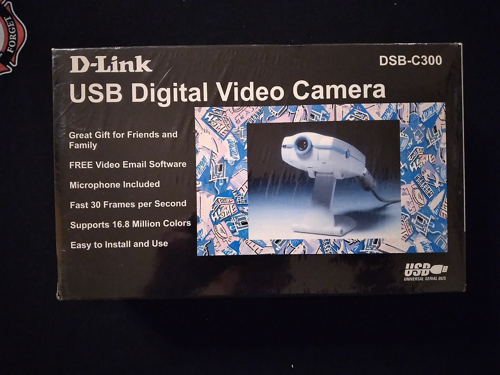 D-Link DSB-C300 USB Digital Video Camera Brand New & Factory Sealed