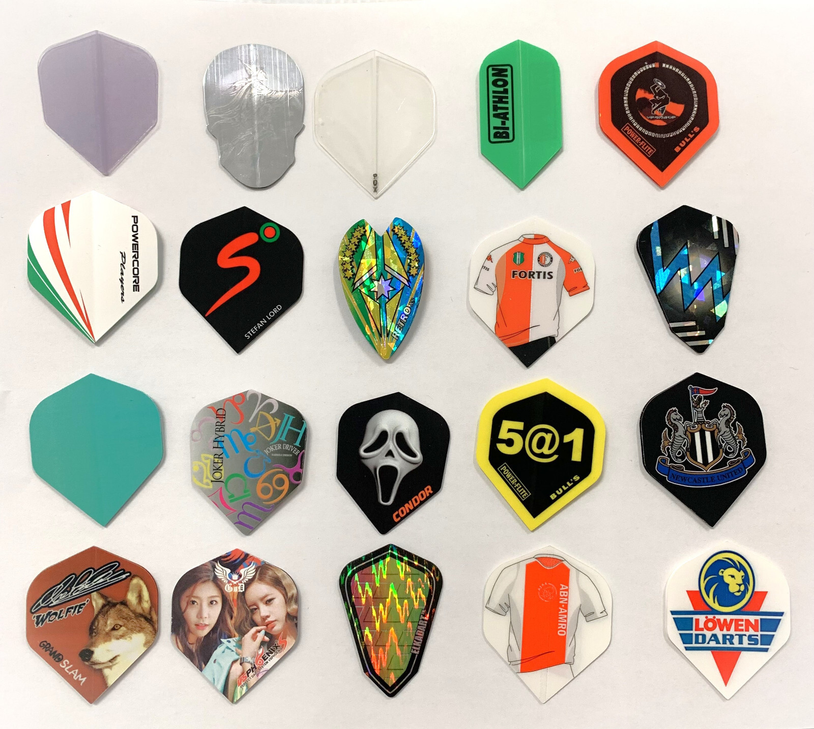 New 20 Sets of Darts Flights Assorted Wholesale