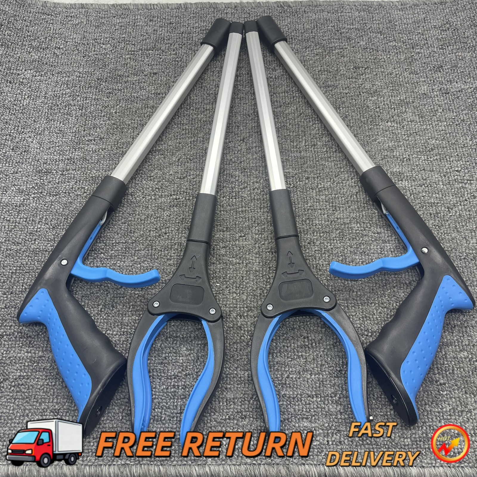HOT SALE Trash Reacher Grabber Industrial Pick Up Stick Heavy Duty Grabber Tool