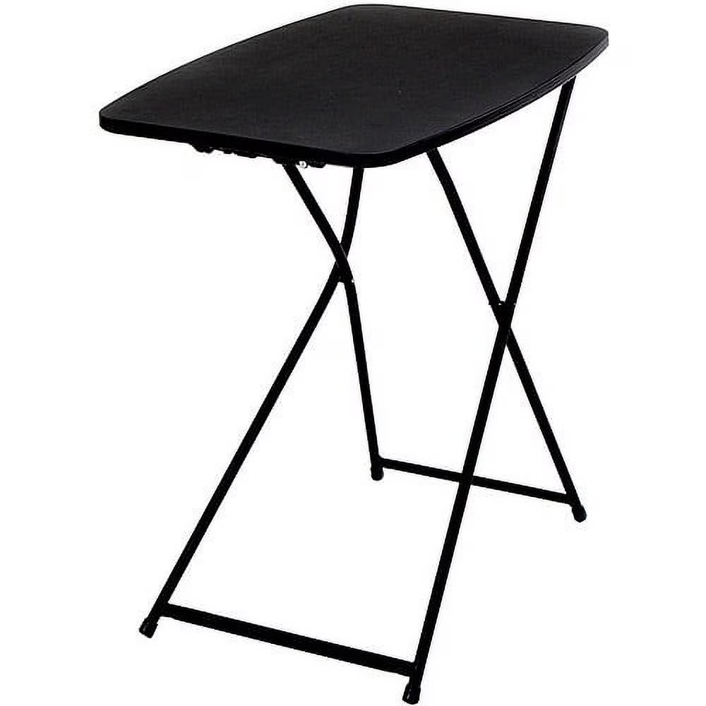 26" Height Adjustable Black Folding Desk by Mainstays for Personal Use