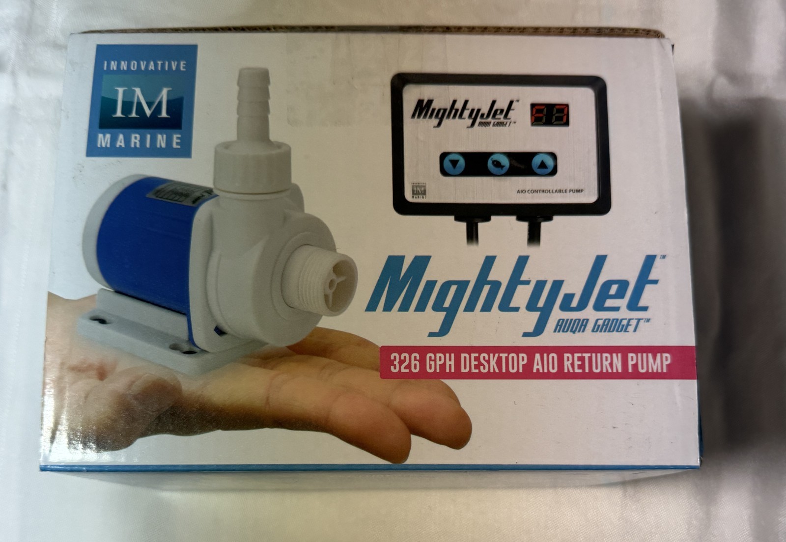 Innovative Marine MightyJet DC Return Pump 326 GPH Model No. 850103