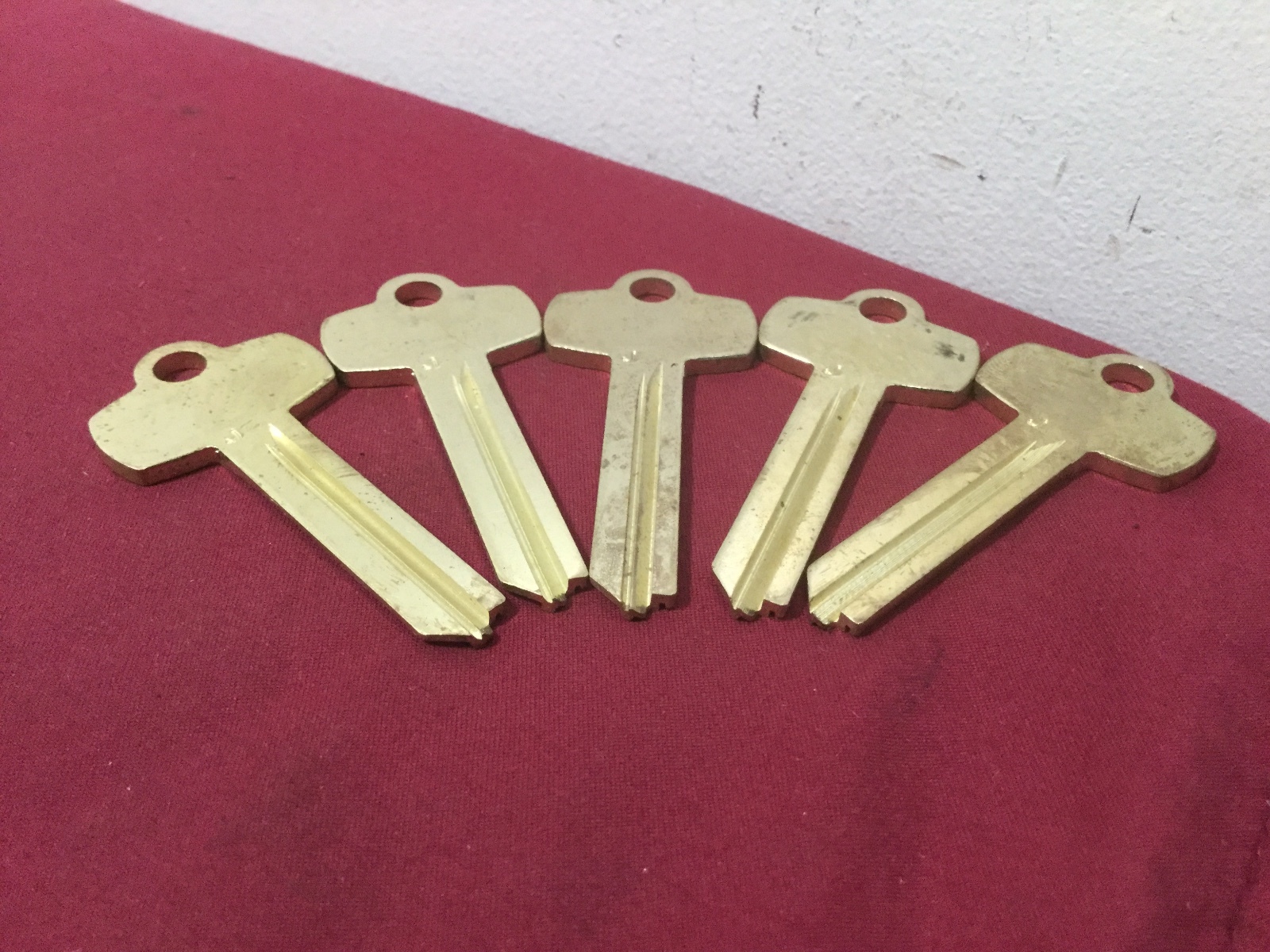 Best Key Blanks, J Keyway, Set of 5 - Locksmith