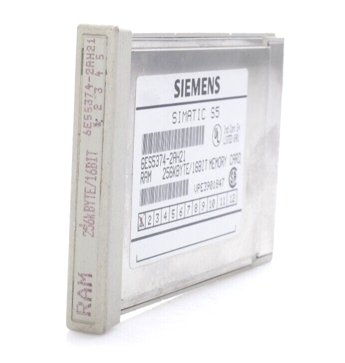 Siemens Simatic S5 Memory Card RAM 256KB 6ES5 374-2AH21 | E:01 | 6ES5374-2AH21