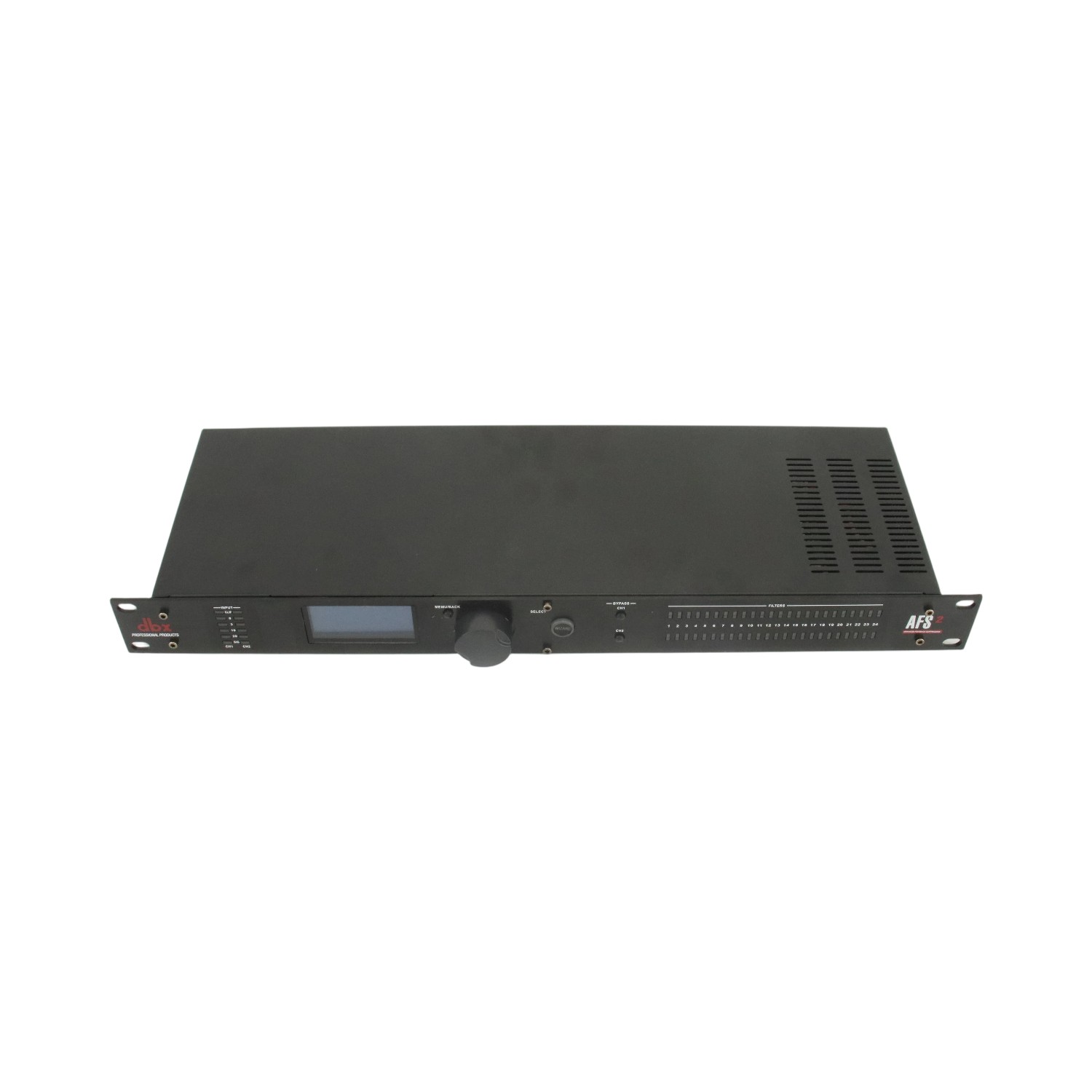 DBX AFS2 Dual Channel Advanced Feedback Suppression 1U Rack-mount Processor US