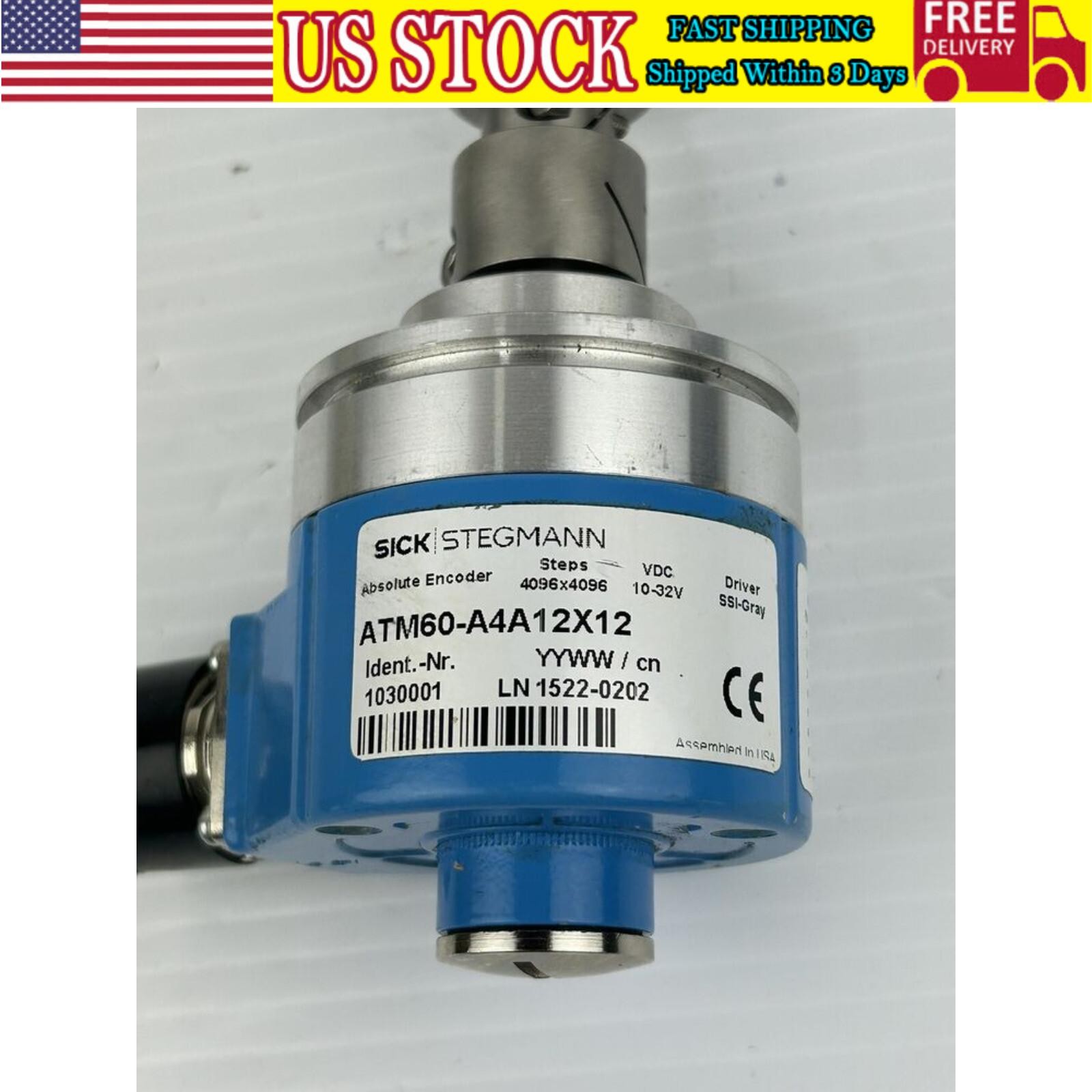NEW SICK Stegmann ATM60-A4A12X12 Absolute Encoder 1030001