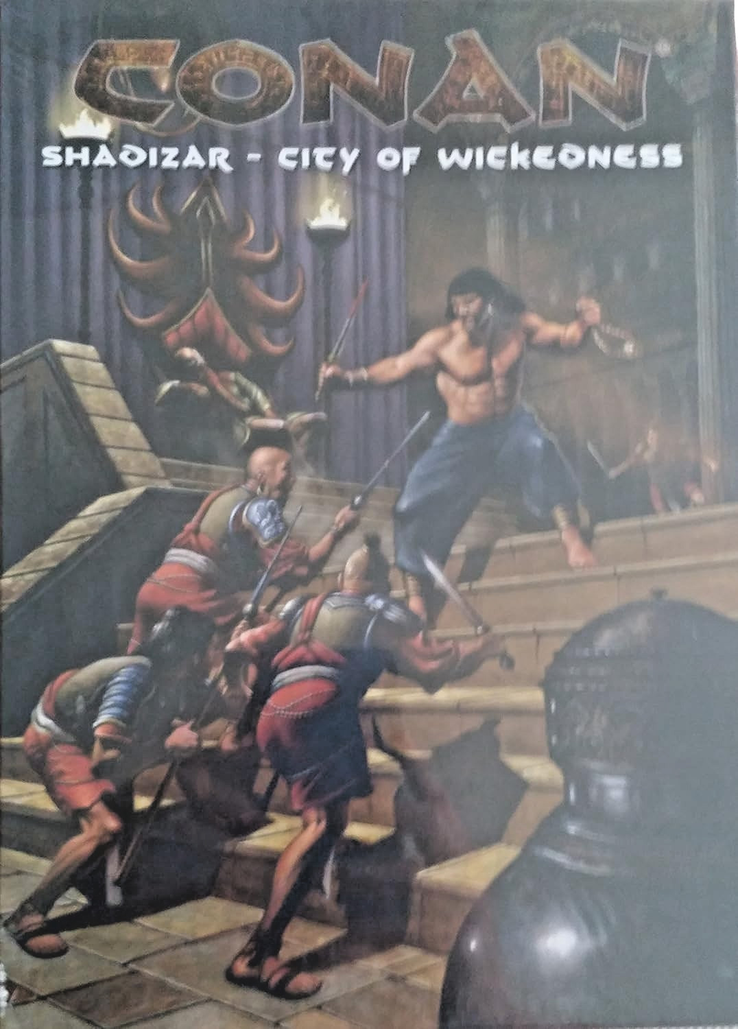 Conan the Roleplaying Game: Shadizar City of Wickedness Box Set NEW Sealed