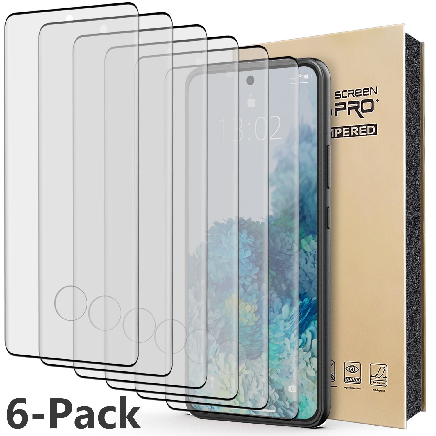 2/4/6 For Samsung Galaxy S20+ Plus Tempered Glass Screen Protector Anti Scratch