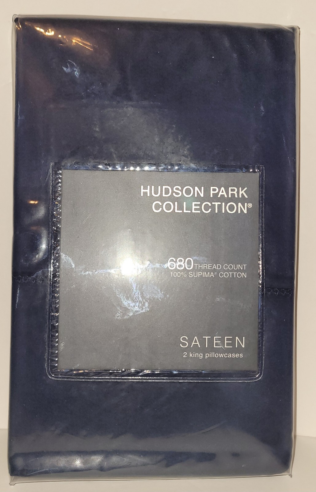 Hudson Park Collection Sateen Pillowcases, 2 King Pillowcases 680 Thread Count