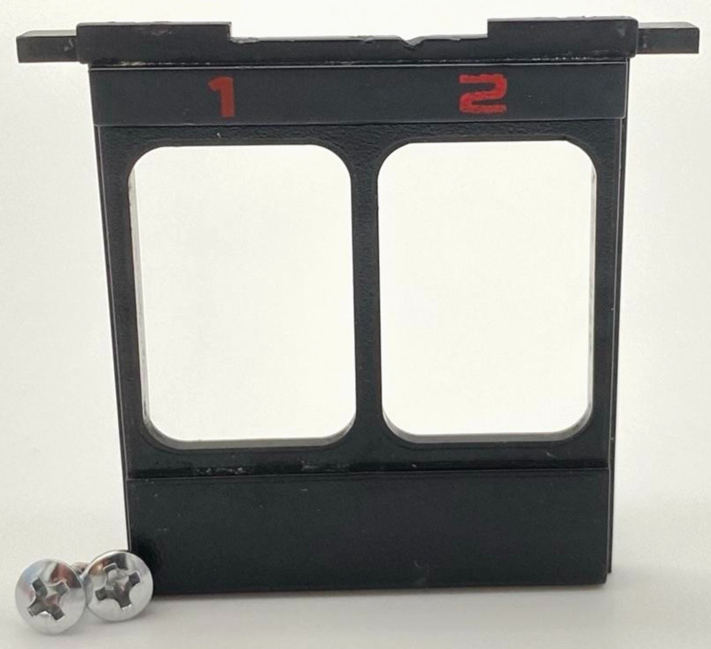 OEM Nintendo Entertainment System NES CONTROLLER PORT DOOR COVER + 2 Screws Part