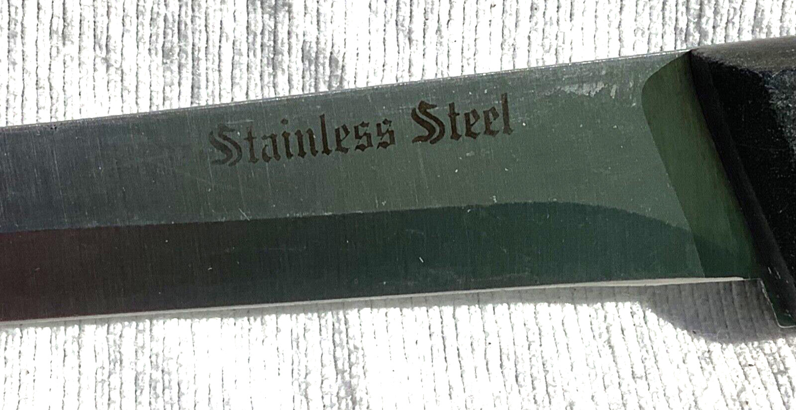 Boning Utility Knife Stainless Steel Black Composite Handle 5.75” Blade