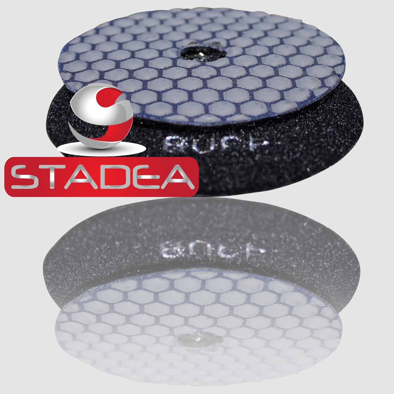 Diamond Polishing Pad Dry ULTRA PREMIUM 4" Black Buff